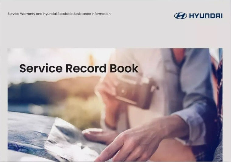 Hyundai Service History Book Blank Unused HMS2446