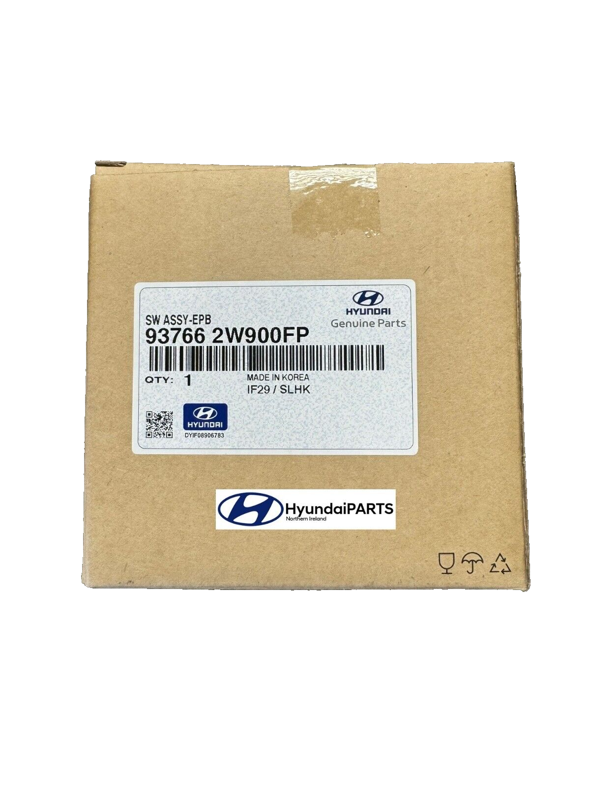 Hyundai Santa Fe Electric Parking Brake Switch 937662W900FP