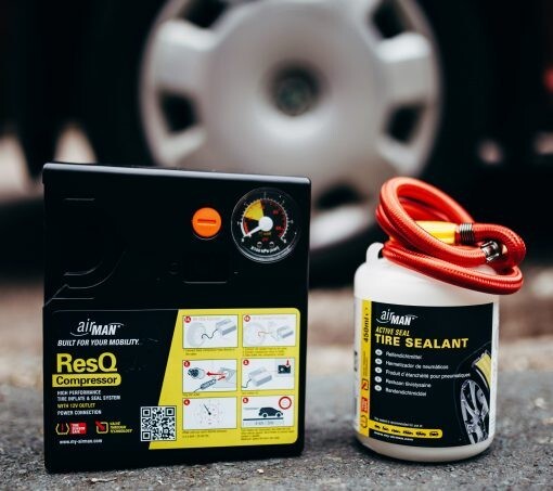 AirMan ResQ Compressor Flat Tyre Repair Sealant Kit - OEM Replacement
