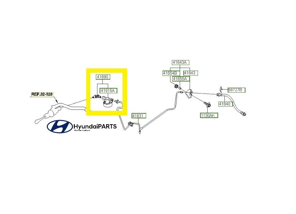Hyundai I40 Clutch Regulator 416903Z000