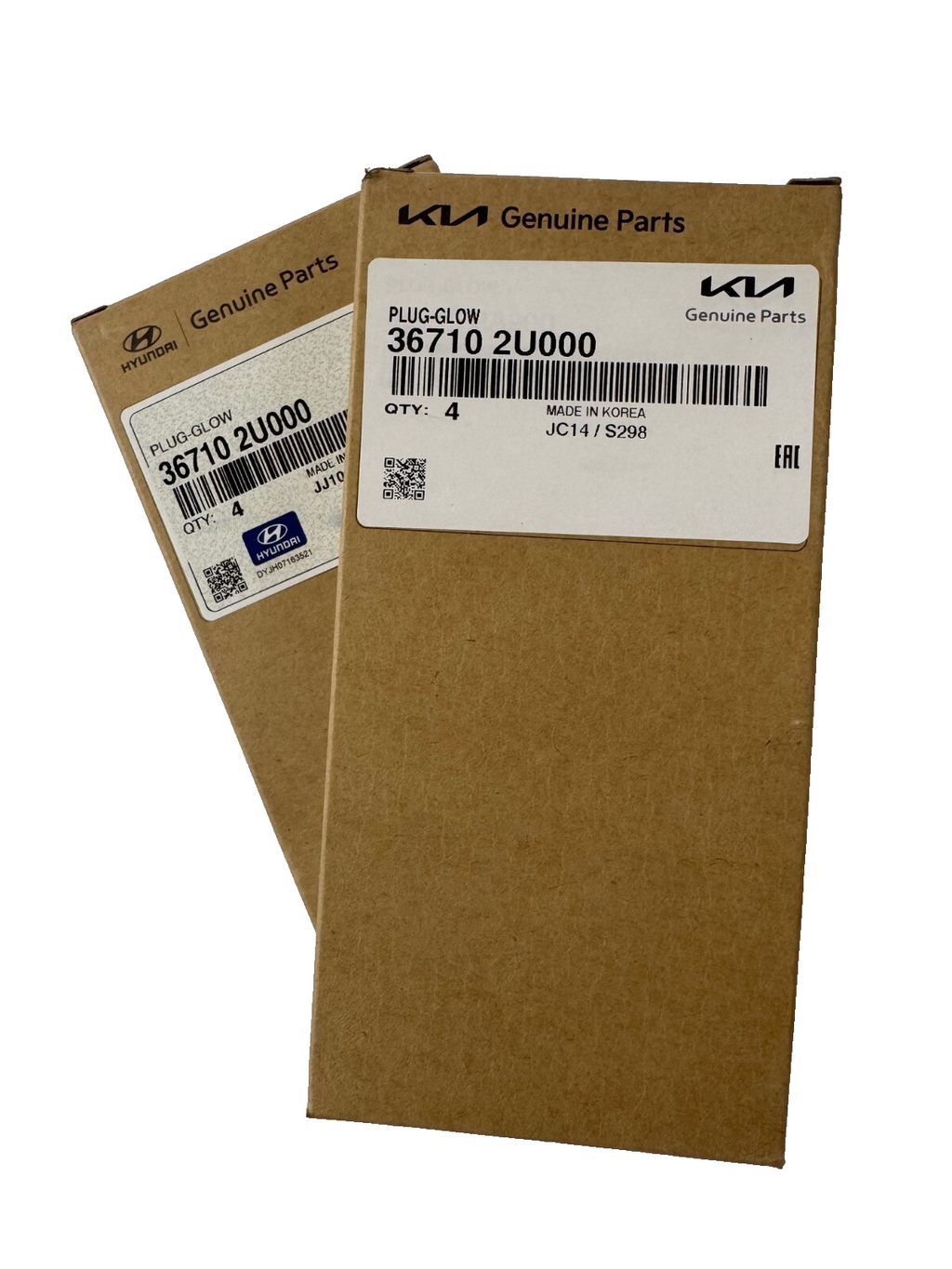 Hyundai Glow Plug Set 367102U000