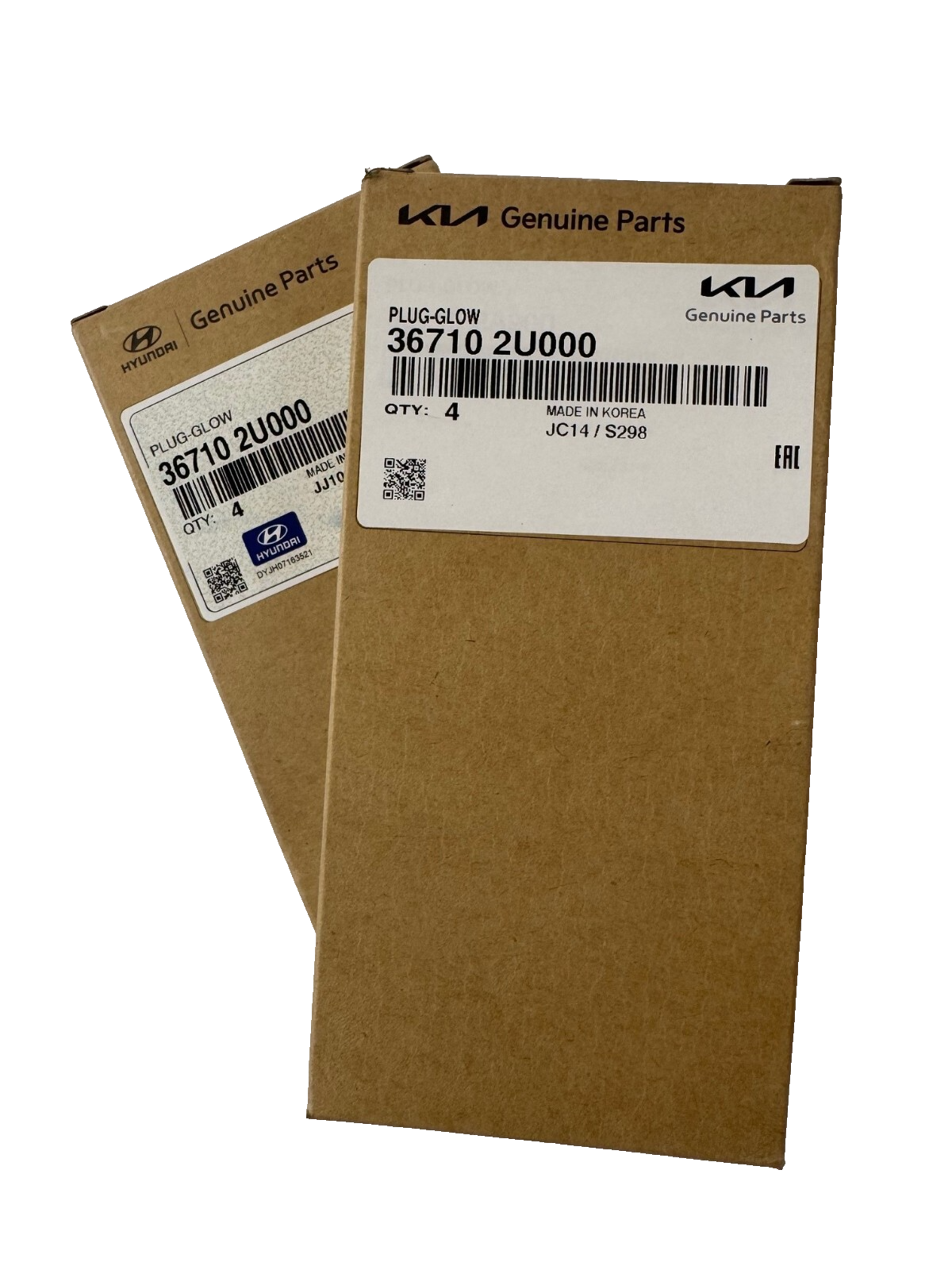 Hyundai Glow Plug Set 367102U000