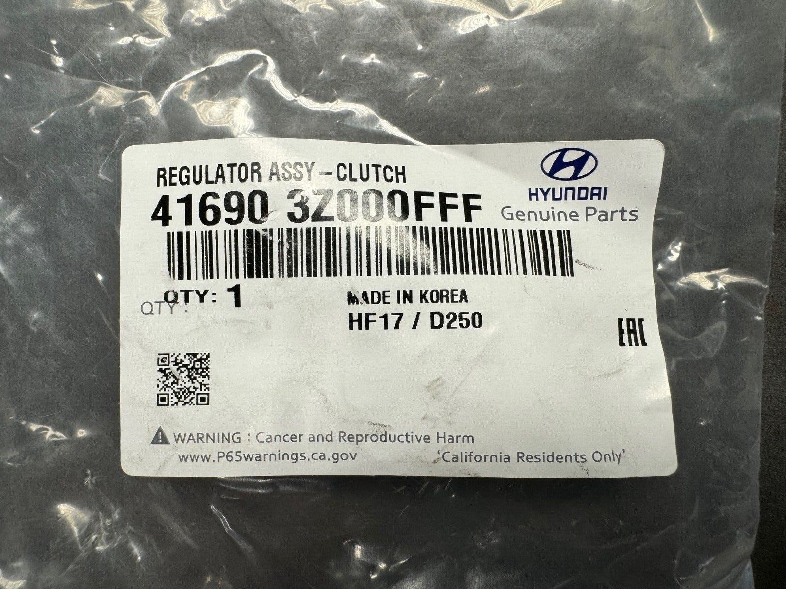 Hyundai I40 Clutch Regulator 416903Z000