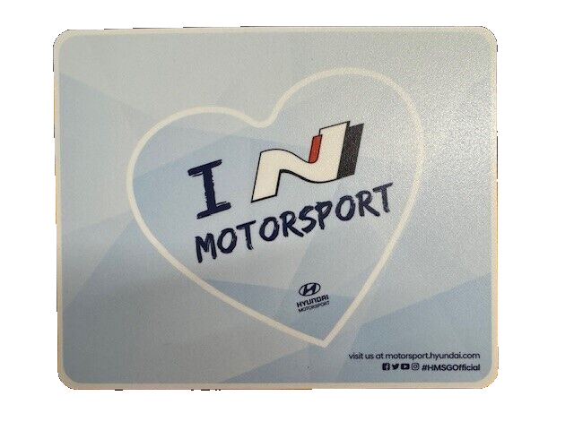 HYUNDAI MOTORSPORT MOUSE MAT