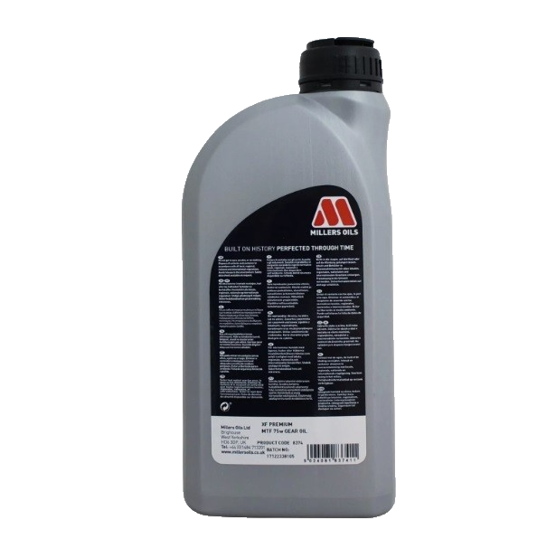 Millers Oils MTF 75w Fully Synthetic Transmission Oil 2 Litres 8374