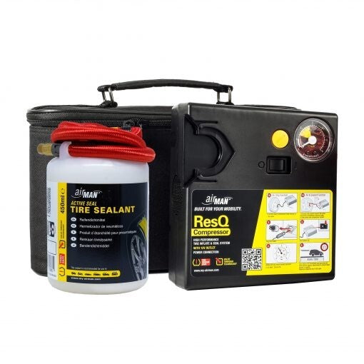 AirMan ResQ Compressor Flat Tyre Repair Sealant Kit - OEM Replacement