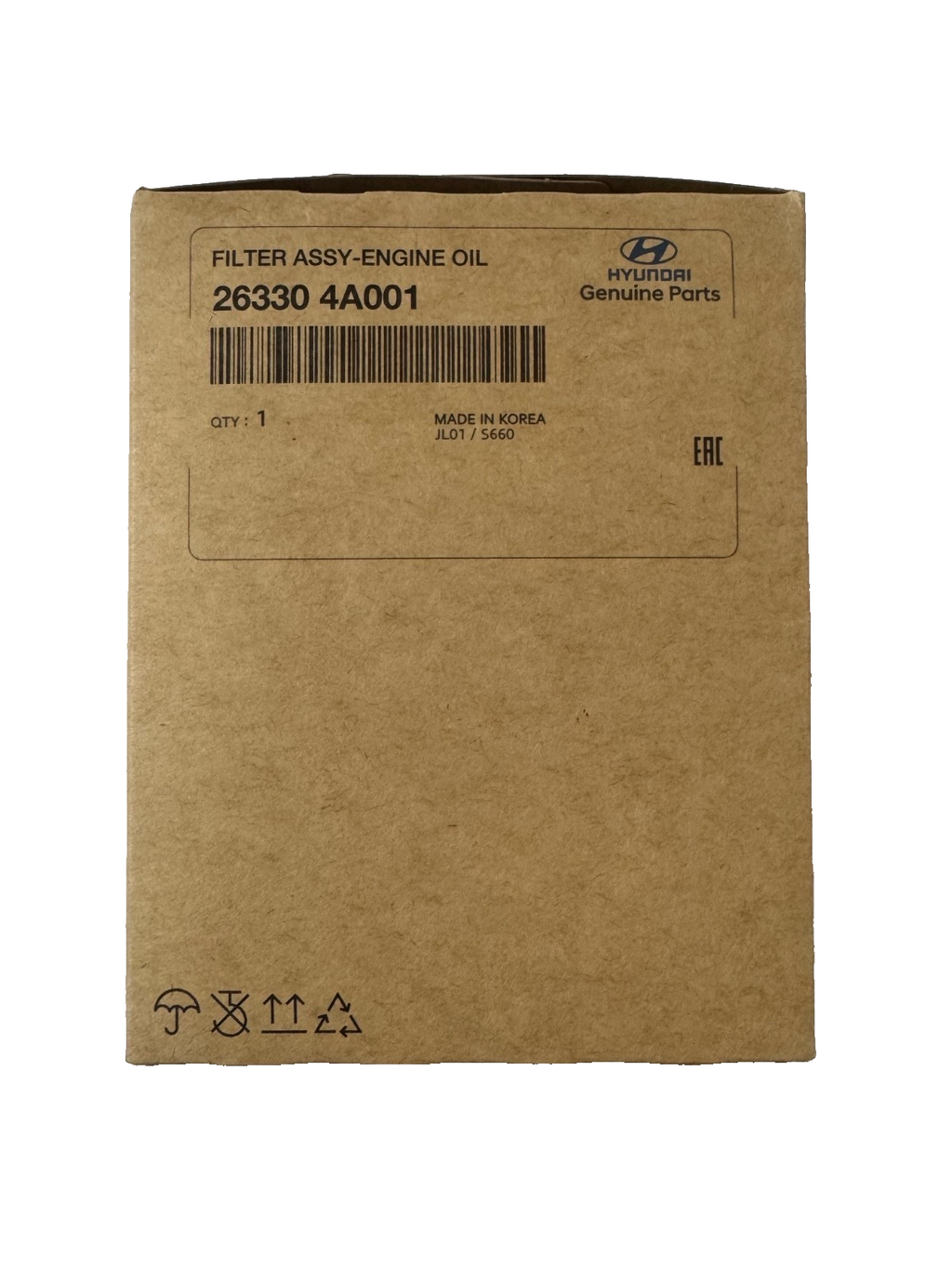 Hyundai I800 Diesel Oil Filter 263304A001