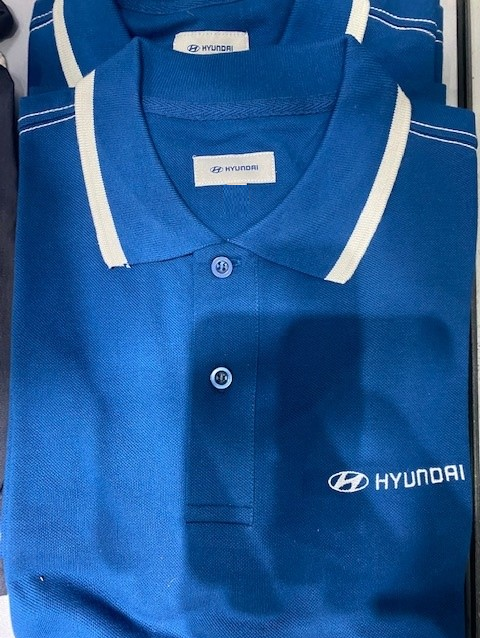Hyundai Polo shirt Men's Medium
