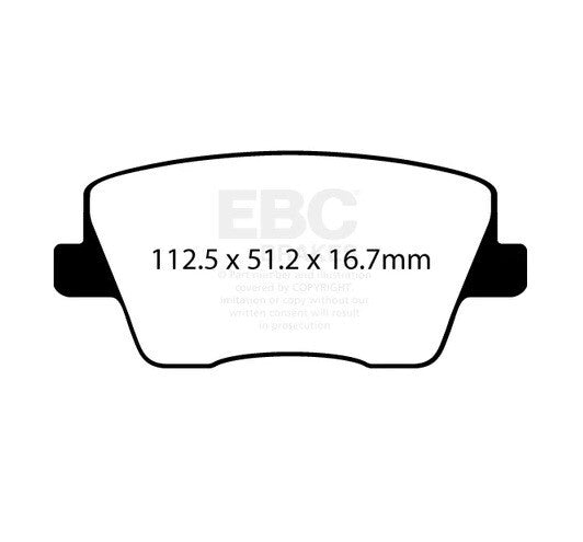 Hyundai I30N EBC Brake Pads DP52344NDX
