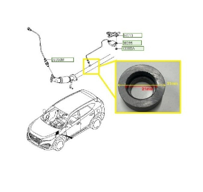 Hyundai Repair Thread M22x1.5 BK364