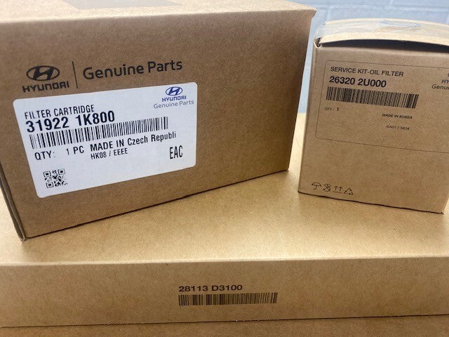 Hyundai Tucson Diesel Service Kit 1600cc