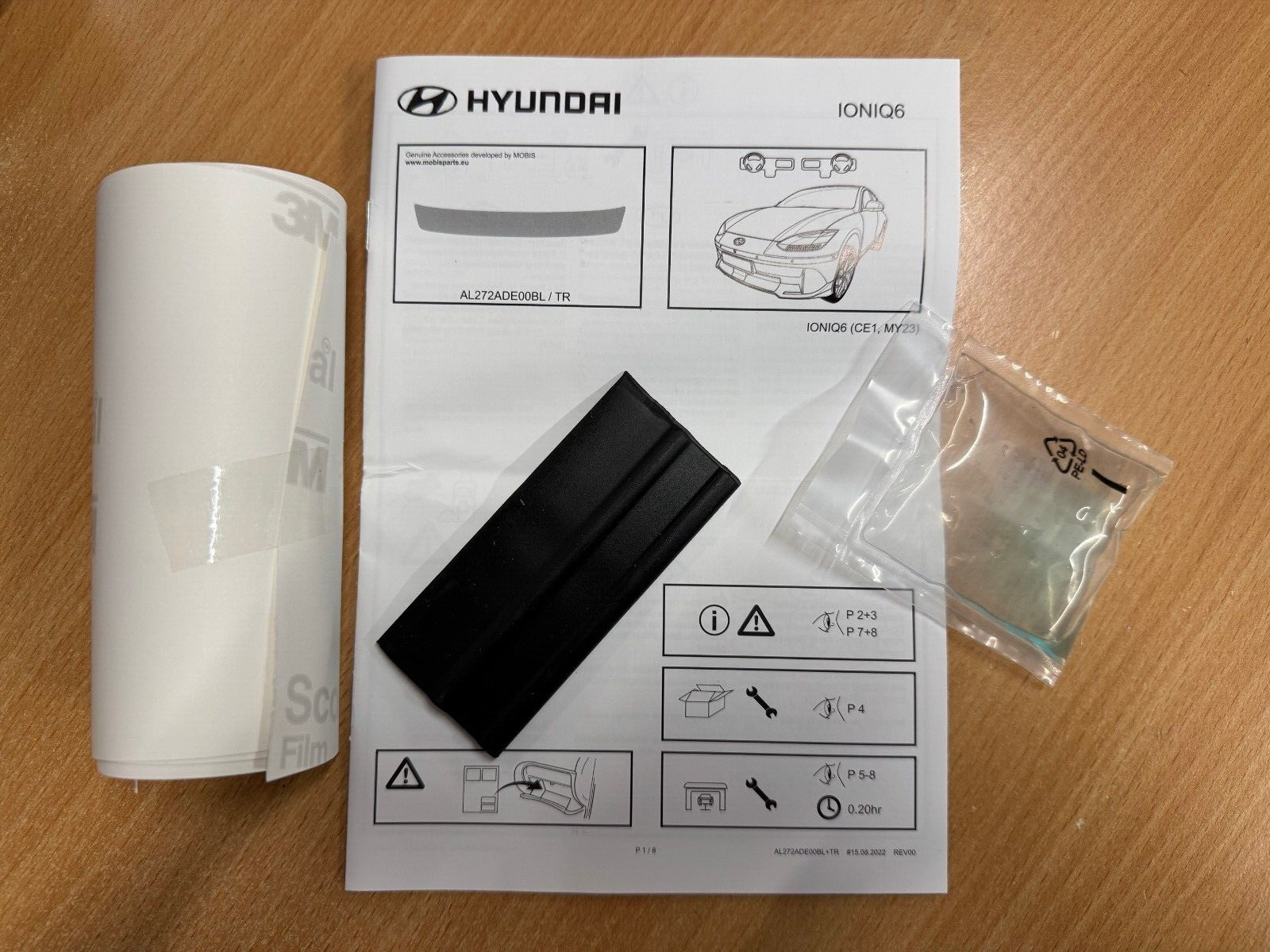 Hyundai Ioniq 6 Rear Bumper Protection Film AL272ADE00TR