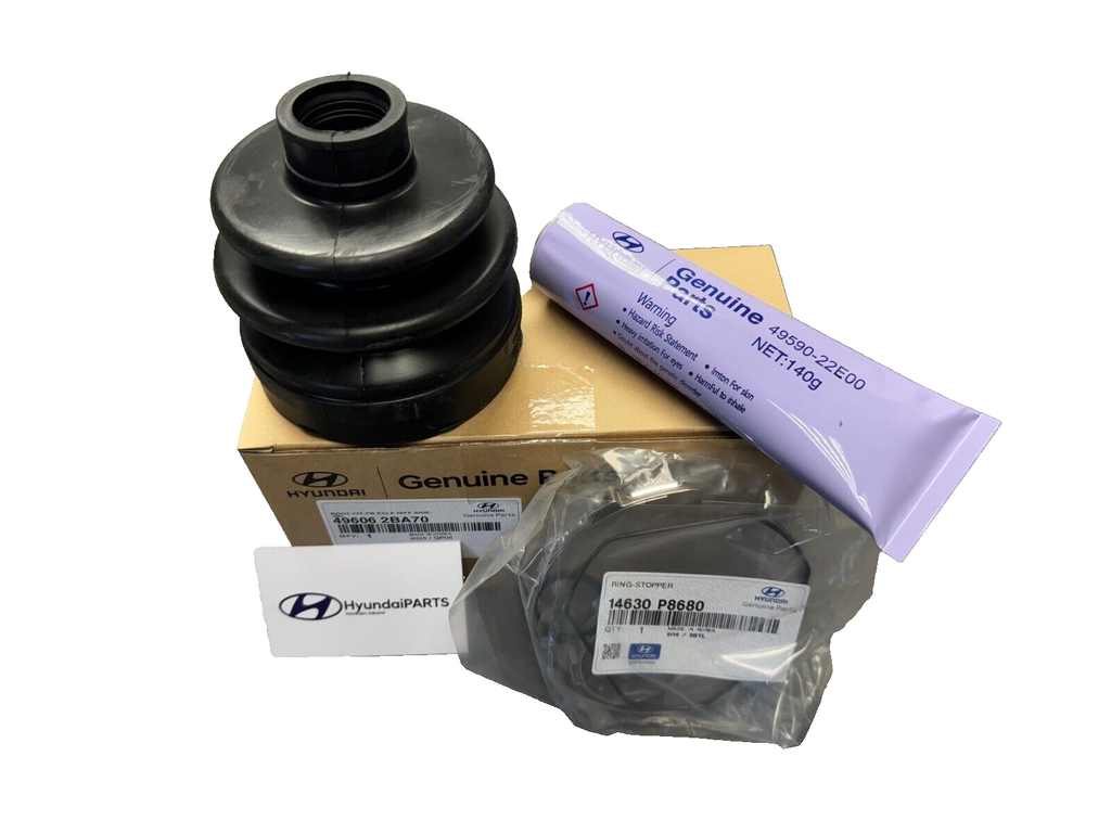 Hyundai Santa Fe Inner CV Boot Kit Drivers side 496062BA70
