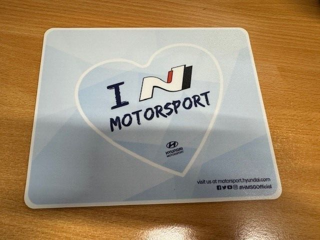 HYUNDAI MOTORSPORT MOUSE MAT
