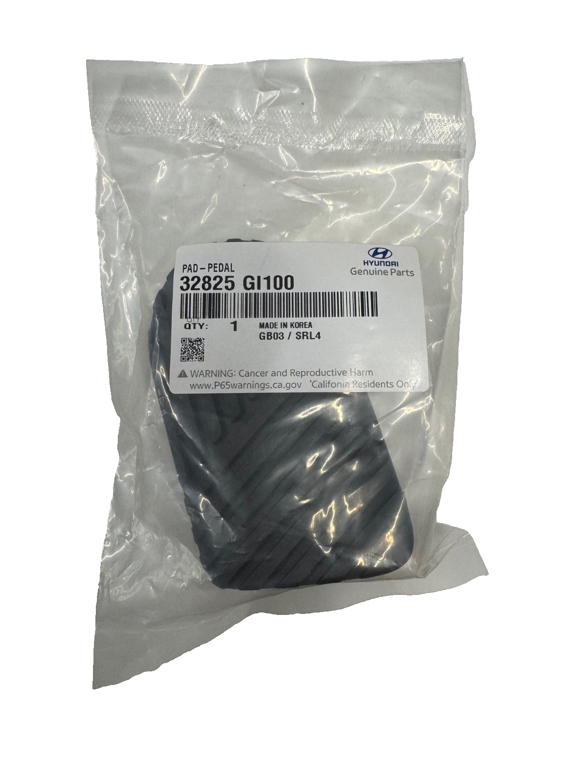 Hyundai Ioniq Brake Pedal Rubber Pad Cover 32825GI100