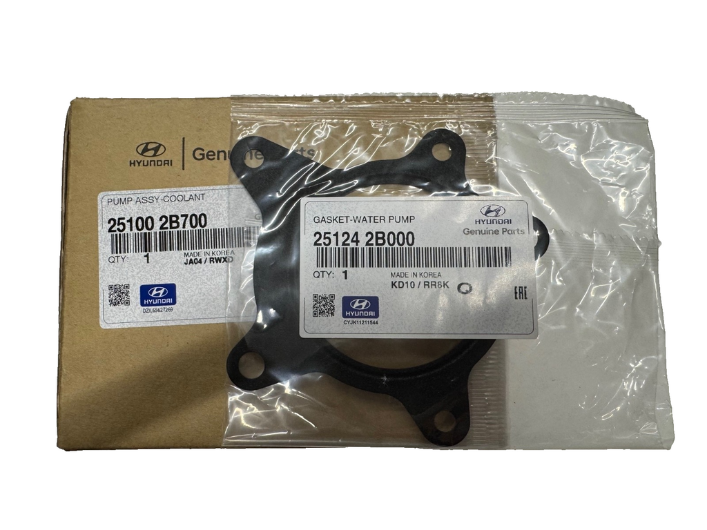 Hyundai Water Pump And Gasket 251002B700