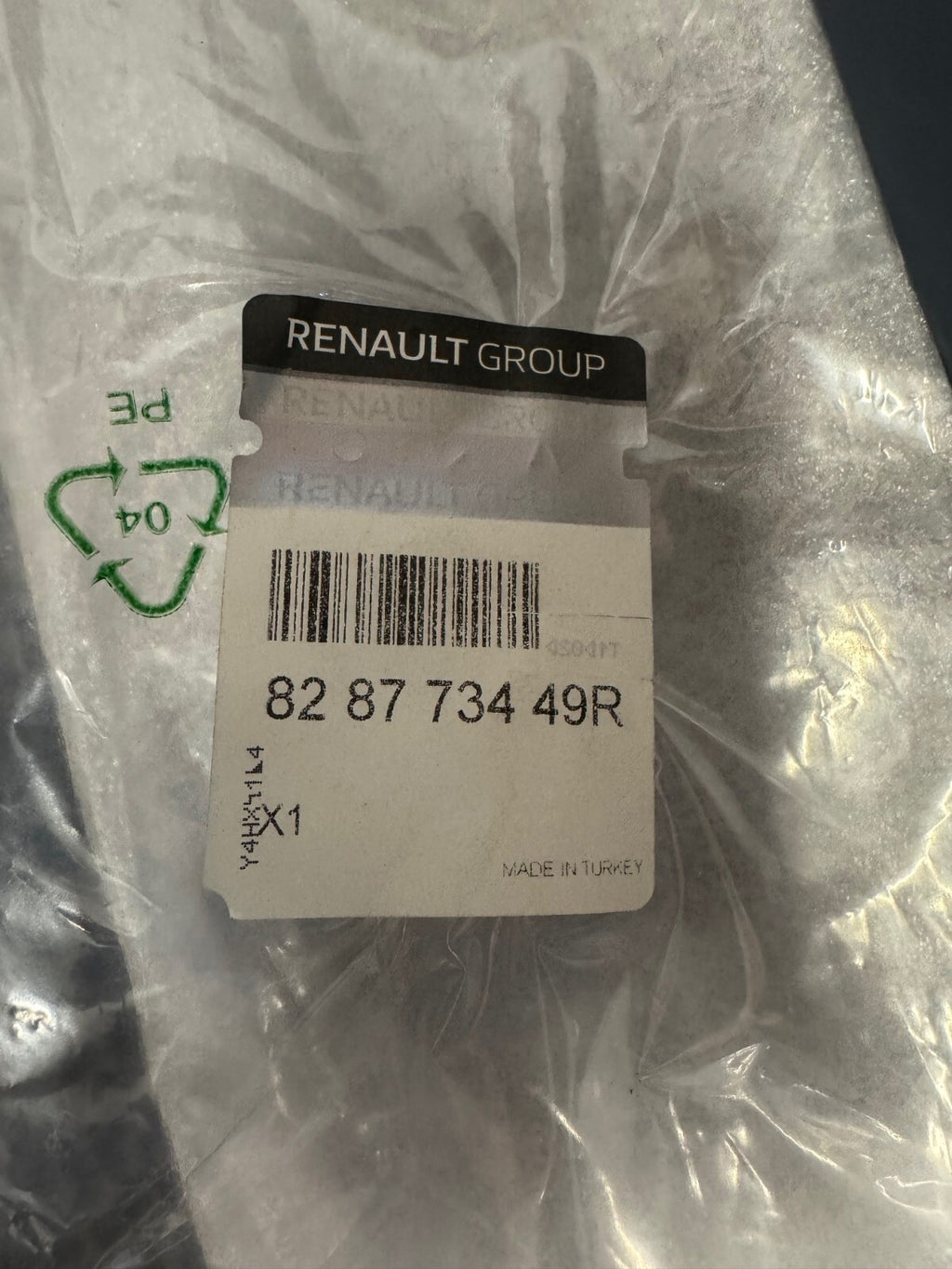 Renault Clio Passenger Rear Door Trim 828773449R 828213777R