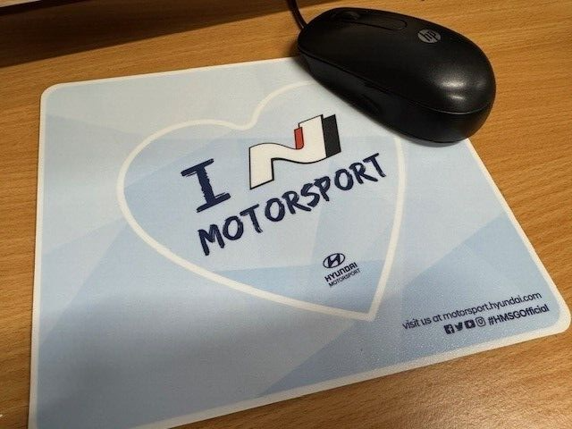 HYUNDAI MOTORSPORT MOUSE MAT